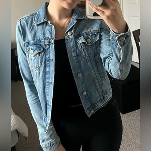 H&M Light Wash Denim Jacket